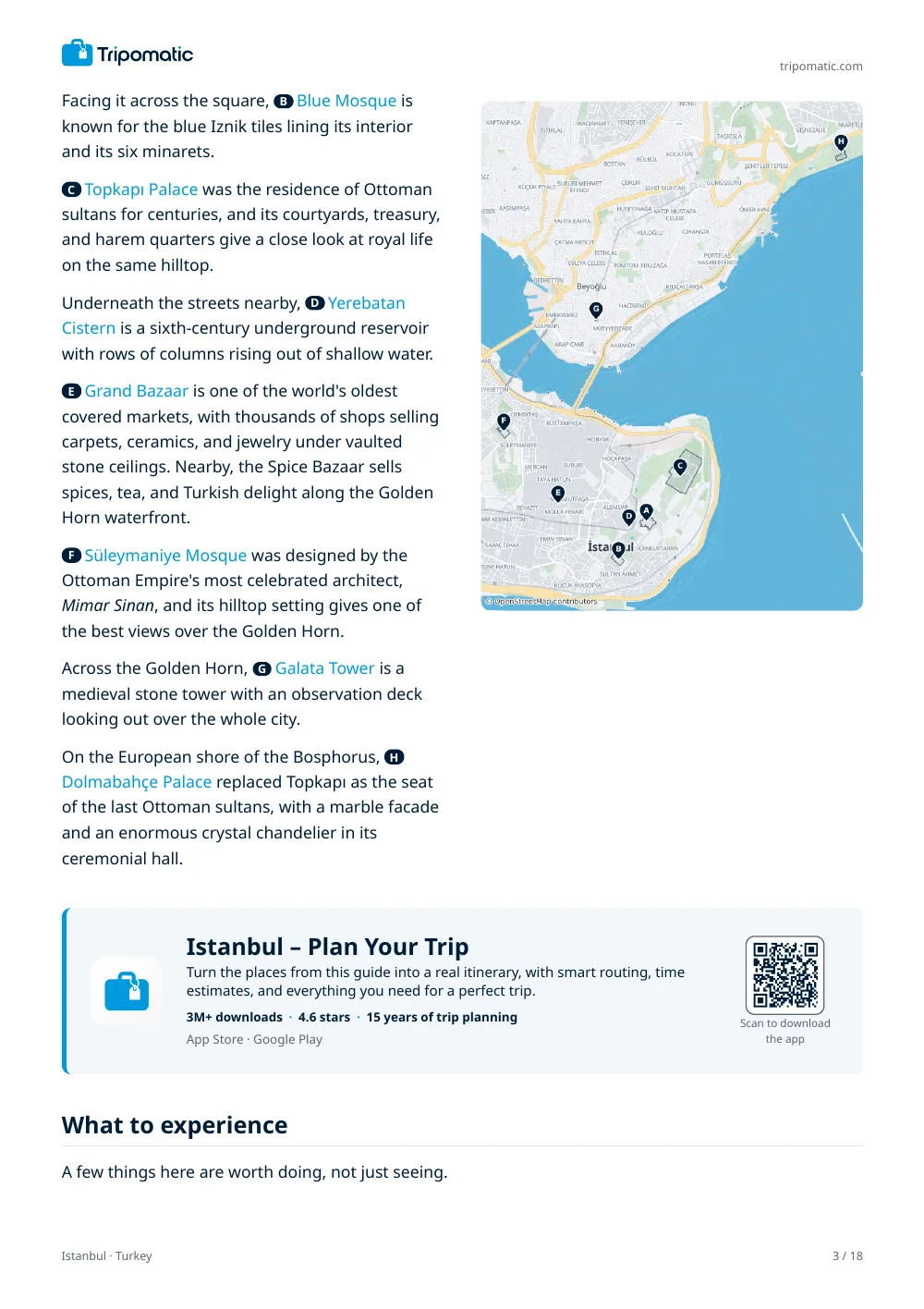 Istanbul travel guide, page 3