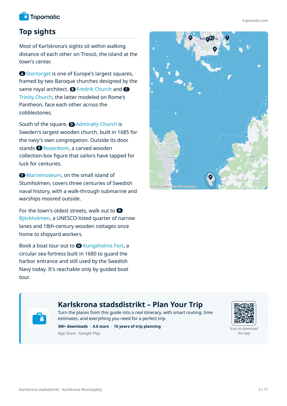 Karlskrona stadsdistrikt travel guide, page 3