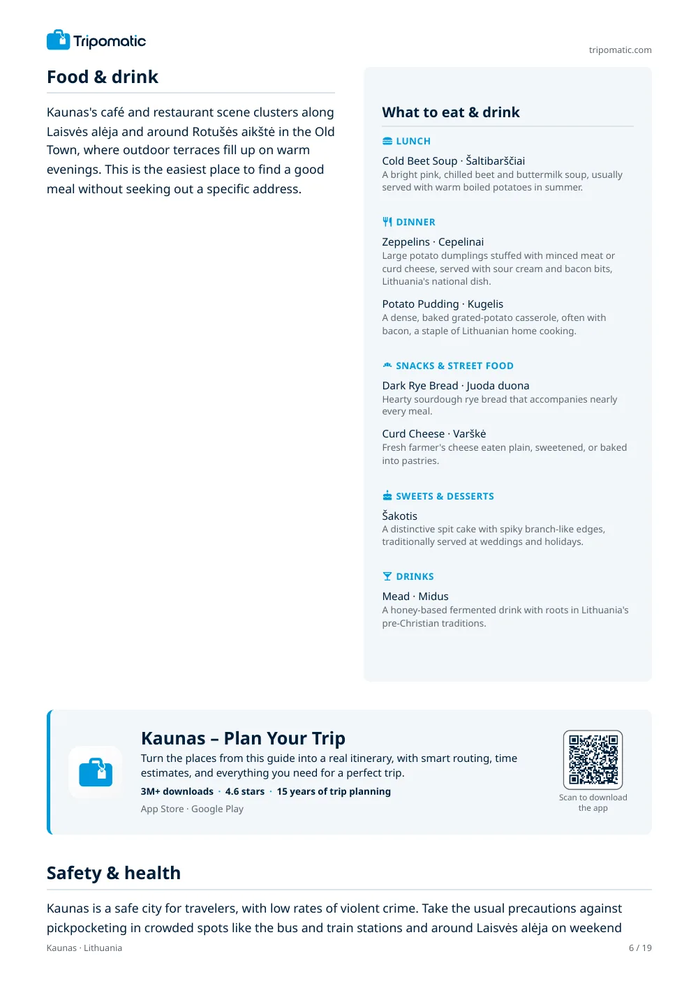 Kaunas travel guide, page 6