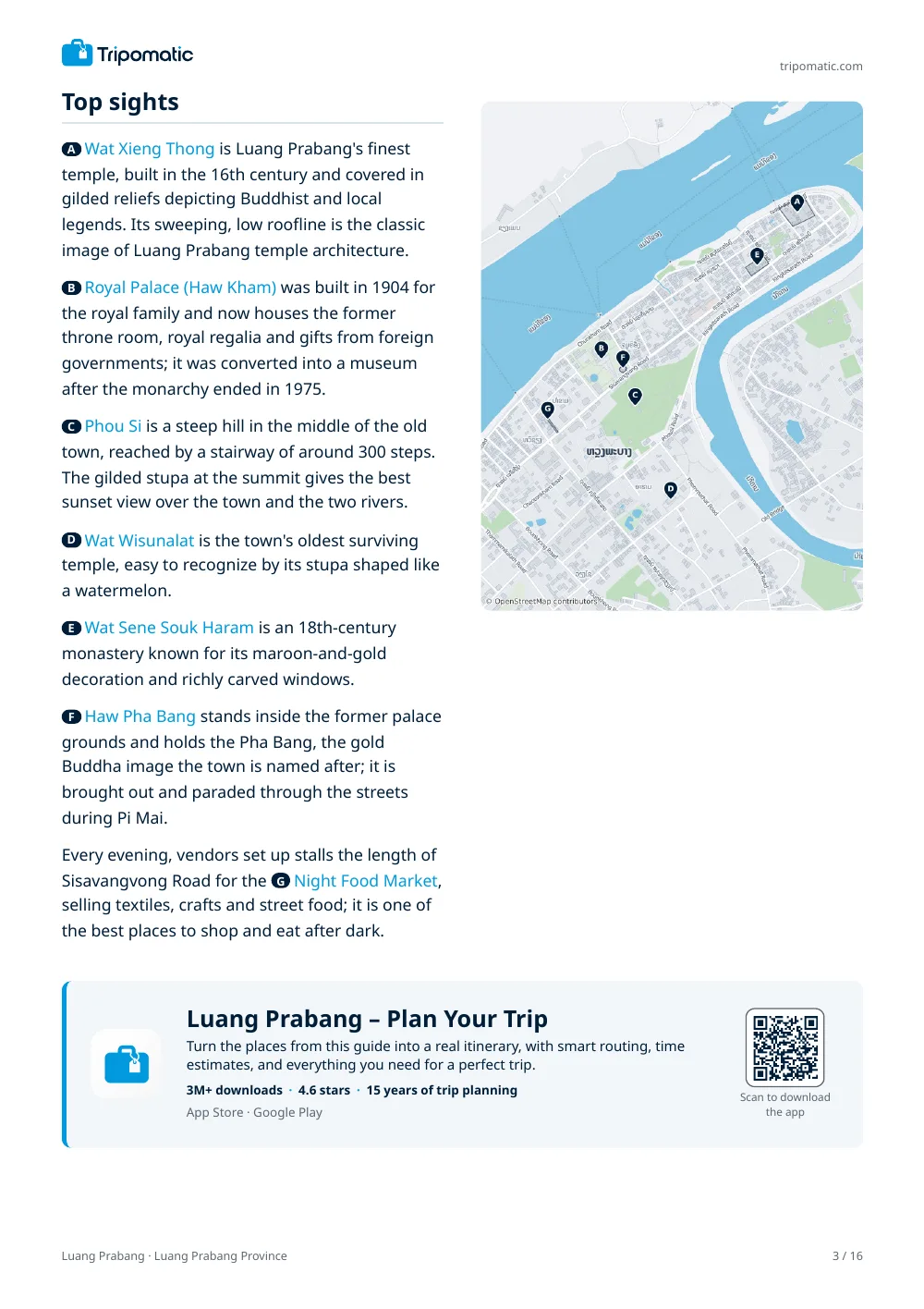 Luang Prabang travel guide, page 3