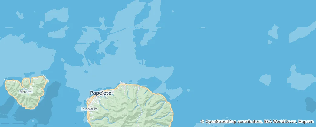 Map of Windward Islands