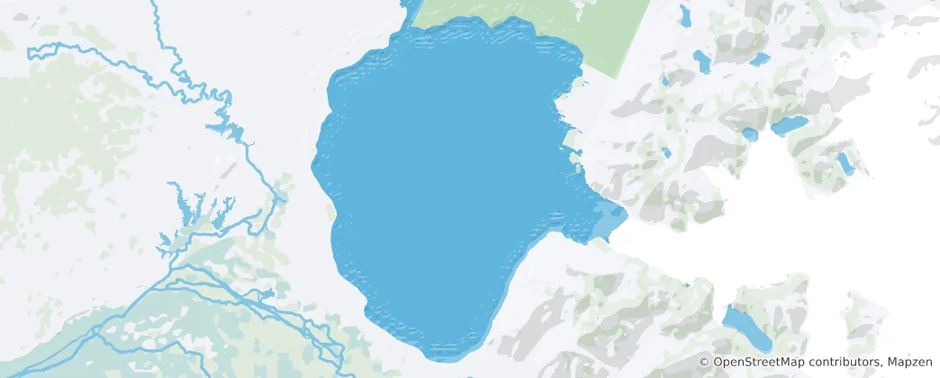 Mapa San Rafael Lake