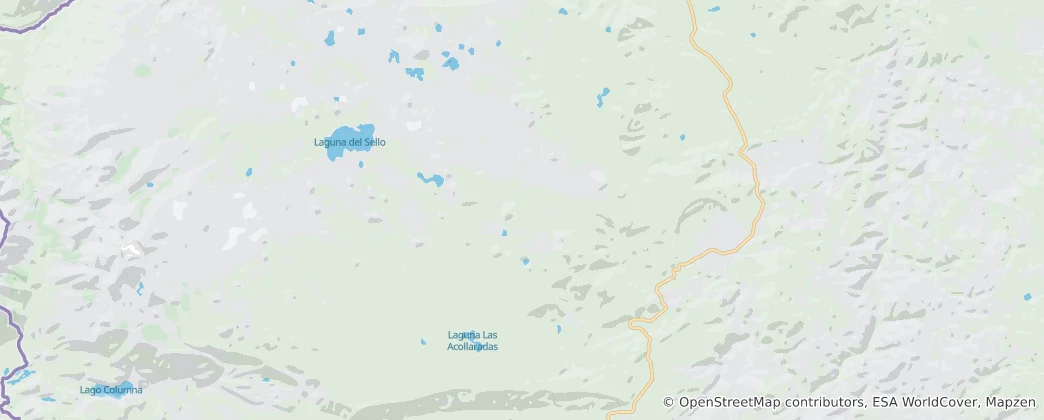 Karte von Parque Nacional Patagonia