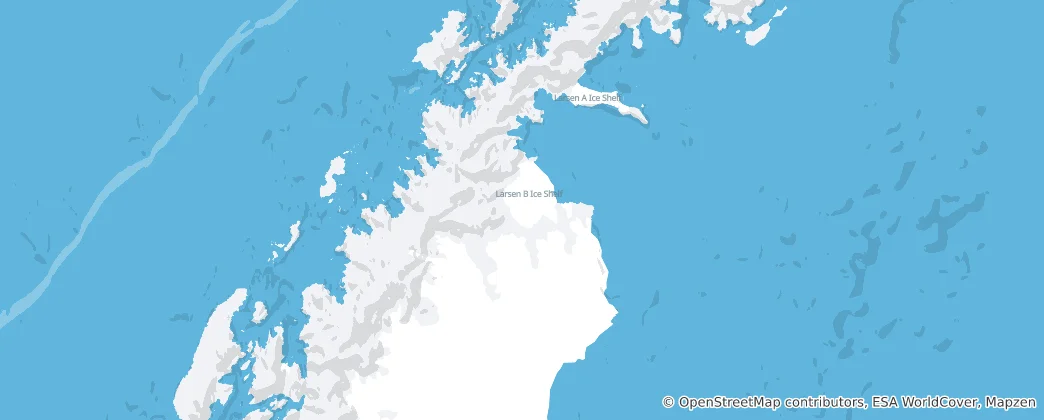 Mappa di Graham Land