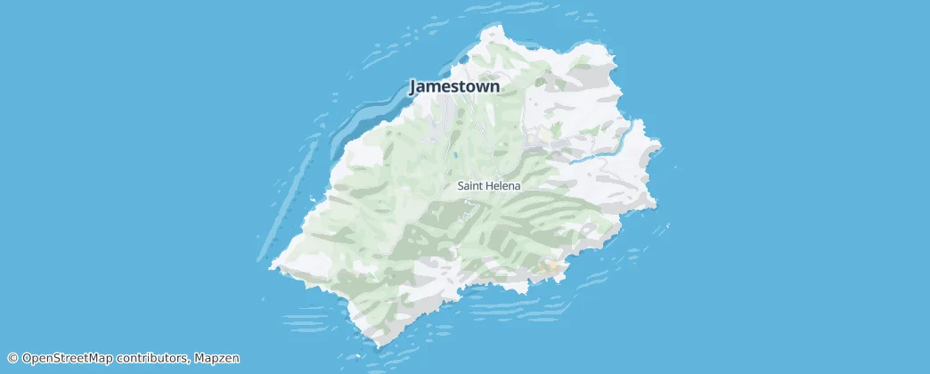Map of Saint Helena