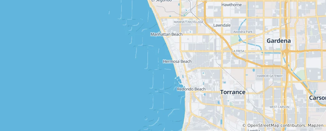 Beach Cities 지도