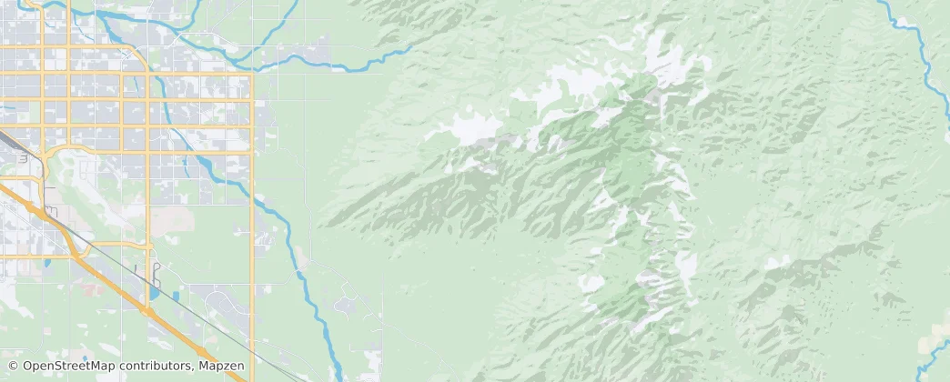 Saguaro National Park - Rincon Mountain District — Map