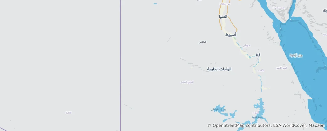 Mapa A-Dakhla Oasis