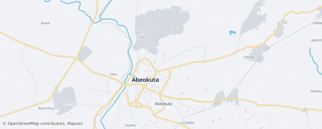 Abeokuta South — Map