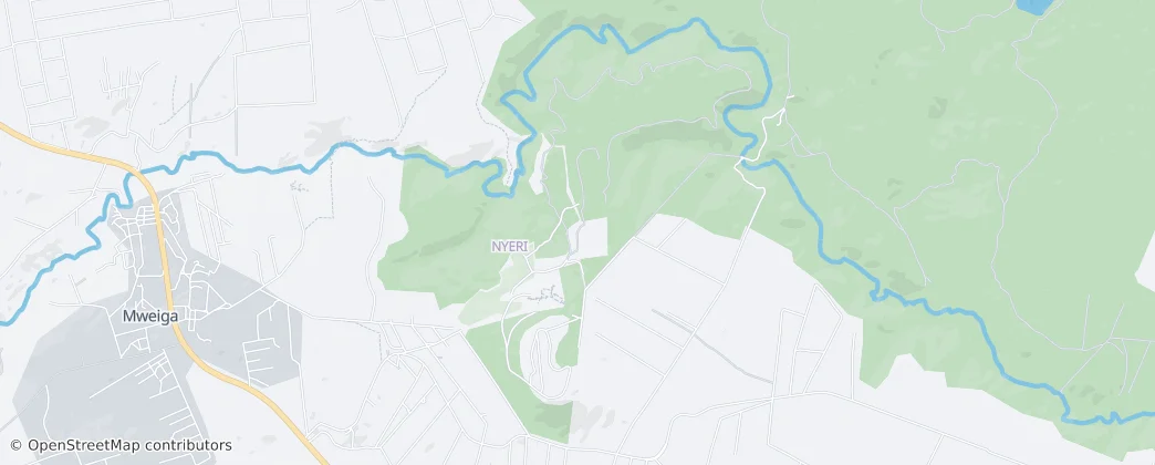 Aberdare Country Club Sanctuary Conservancy — Mapa