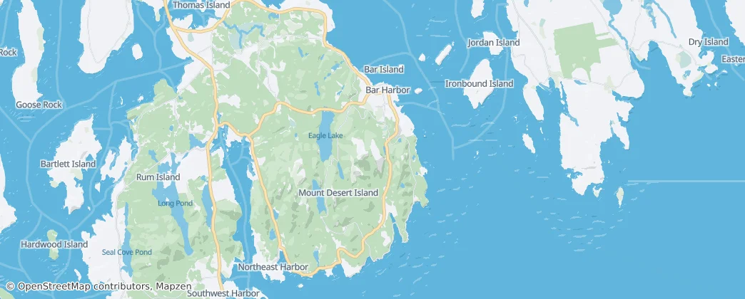 阿卡迪亚国家公园 — 地图