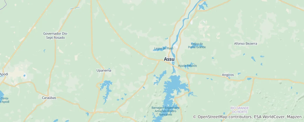Mapa Açu
