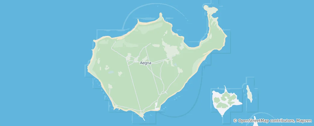 Aegna 지도