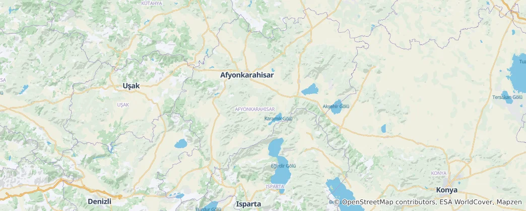 Térkép: Afyonkarahisar