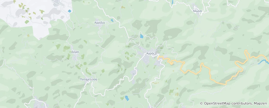 Map of Agros