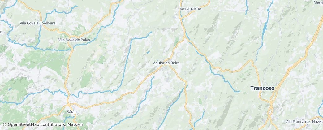 Aguiar da Beira — Karte