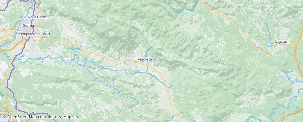 Občina Ajdovščina – Mapa