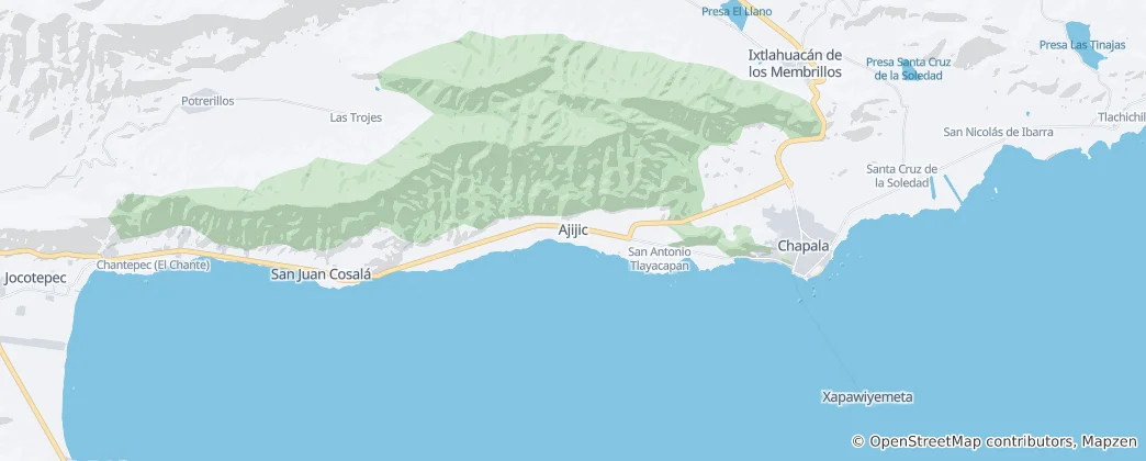 Carte de Ajijic