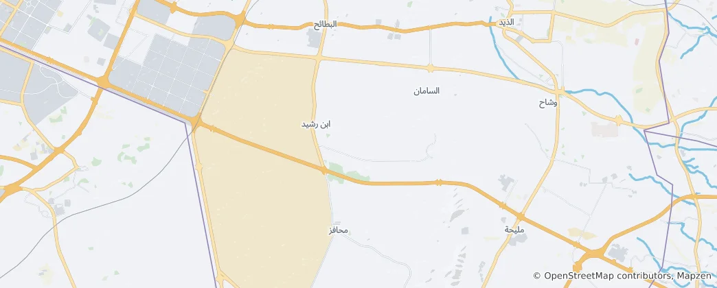 Map of Ajman
