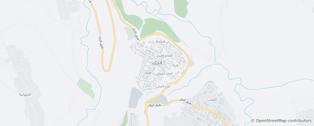 Map of Al-Karak