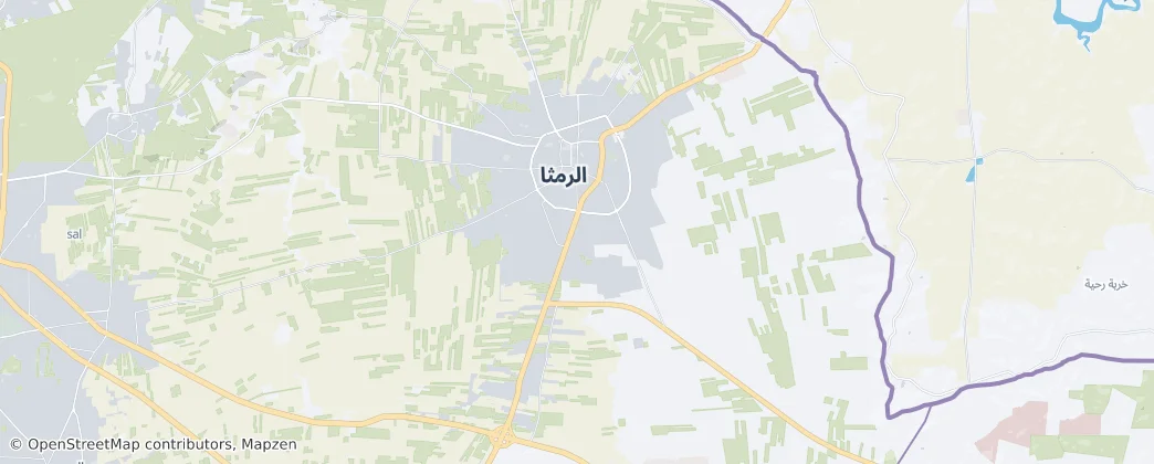 Al Ramtha — Map
