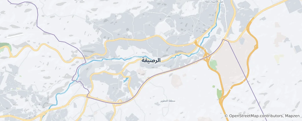 Carte de Russeifa