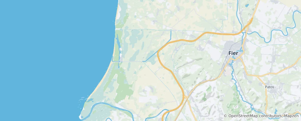 Dërmenas 지도