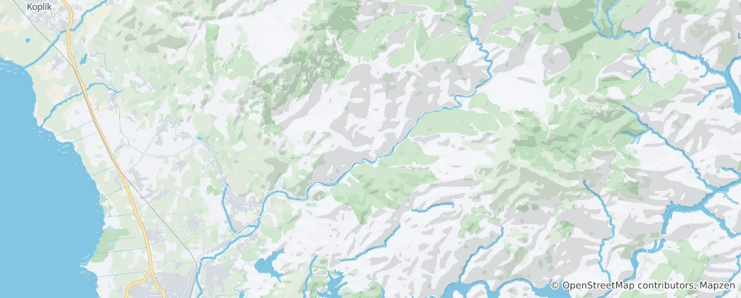 Mapa Postribë