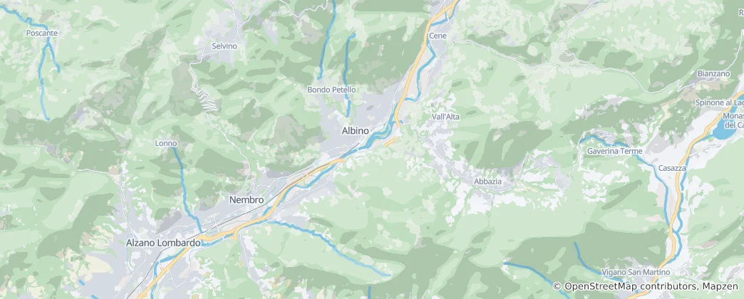Map of Albino