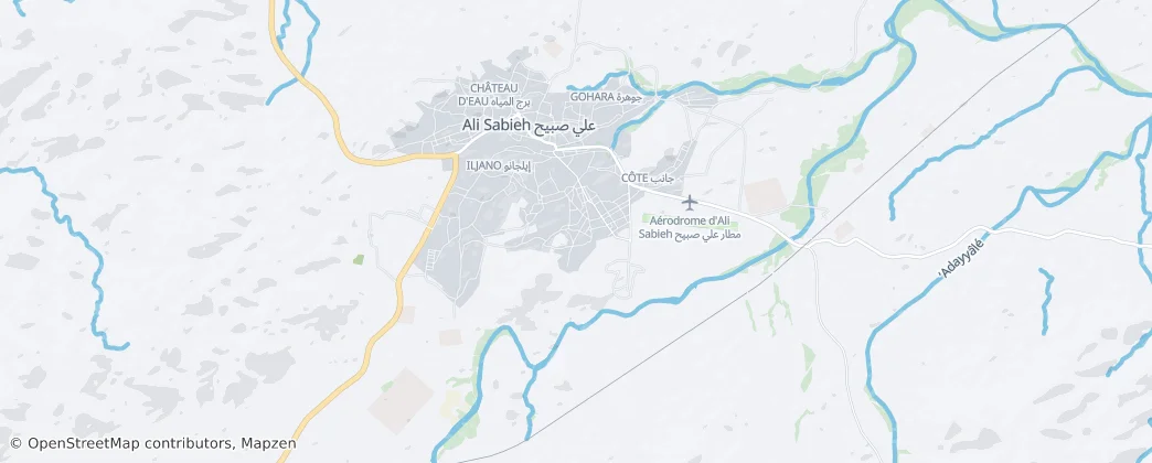 Ali Sabieh — Mapa