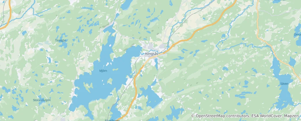Alingsås 지도