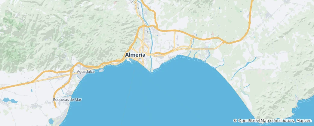 Карта Альмерия