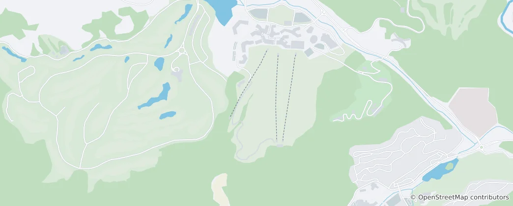 Mappa di Alpensia Ski Resort