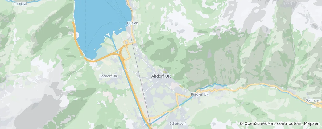 Map of Altdorf (UR)