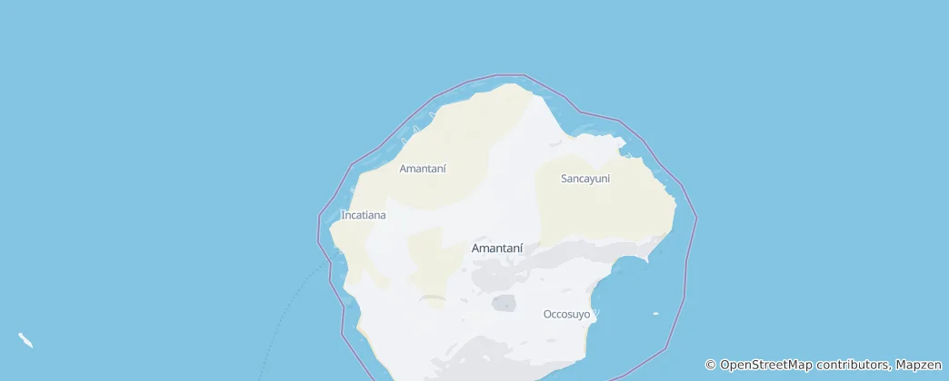 Mapa Amantaní