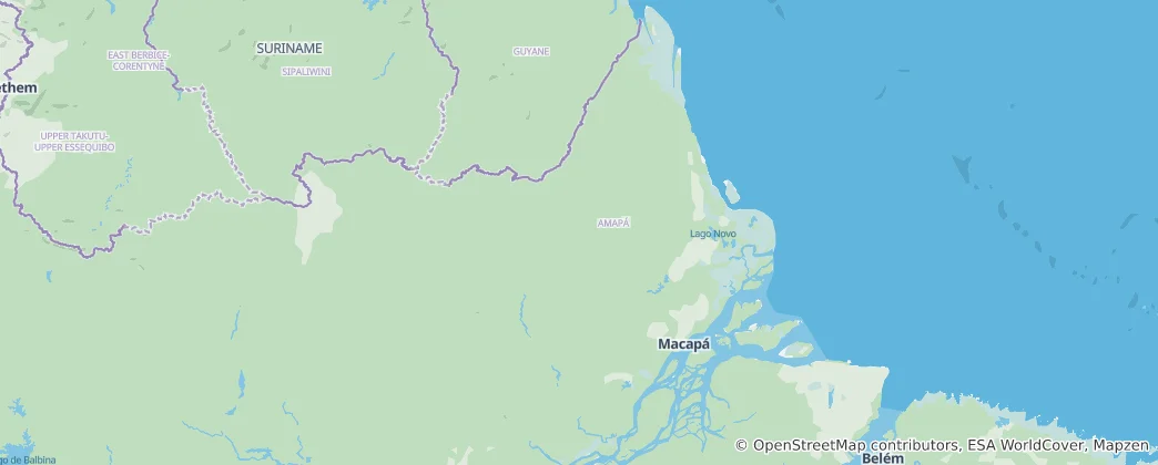 Térkép: Amapá