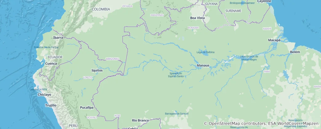 Mapa Amazonas