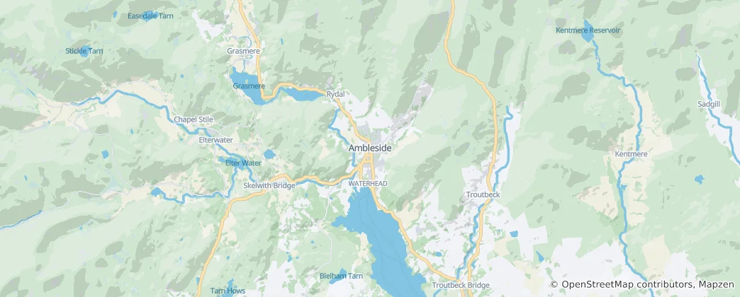 앰블사이드 지도