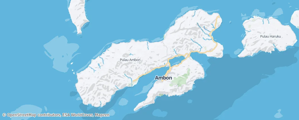 Ambon Island — Mapa
