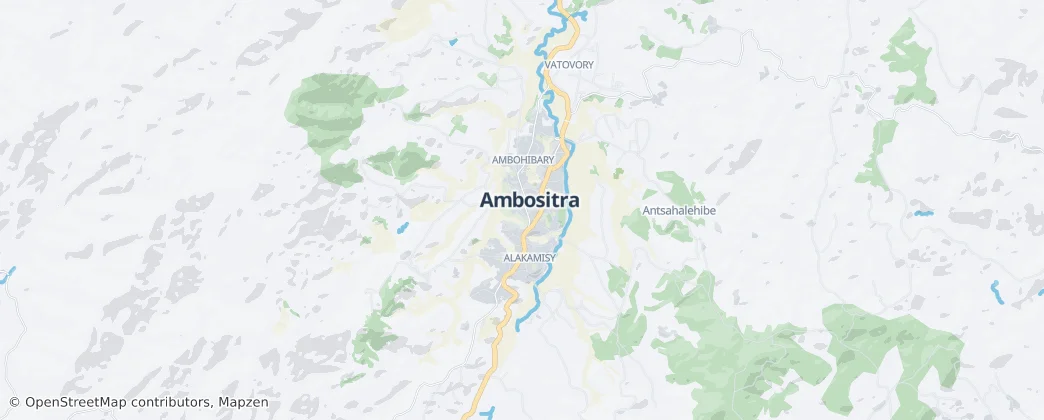 Ambositra — Map