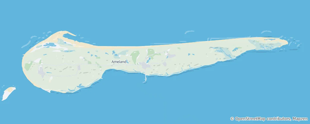 Ameland 地图