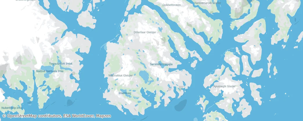 Ammassalik-Insel — Karte