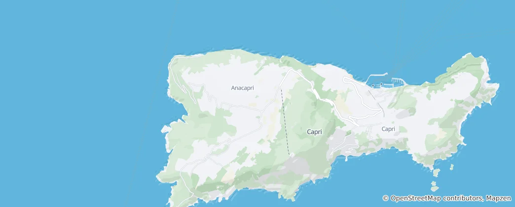Mapa Anacapri