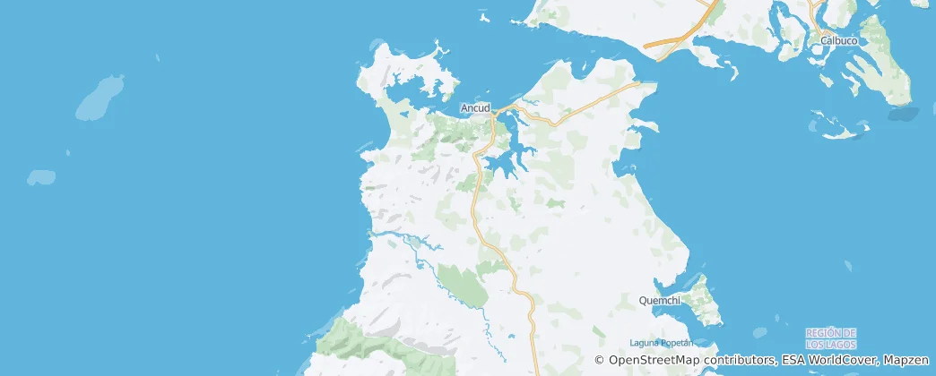 Karte von Ancud