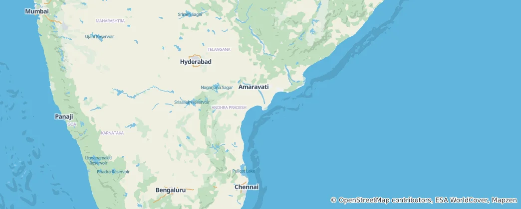 Mapa Andhra Pradesh