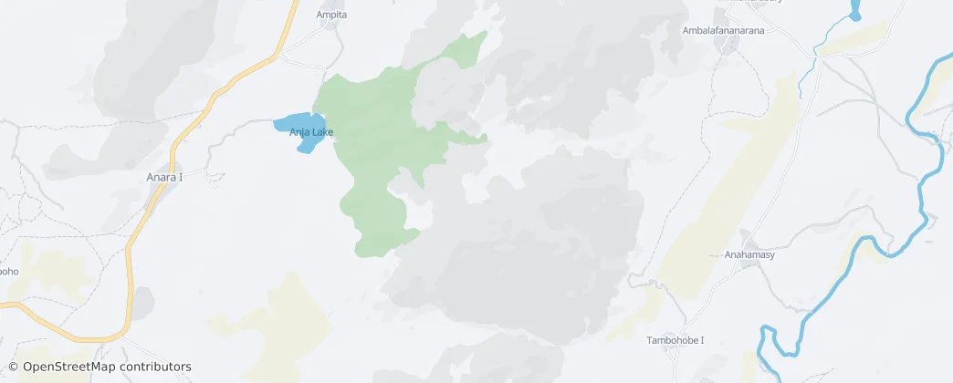 Anja Community Reserve — Mapa