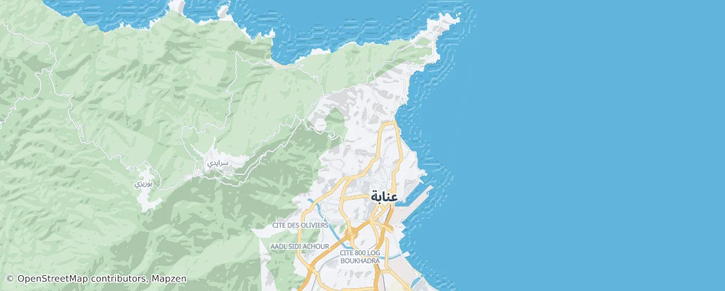 Annaba — Map