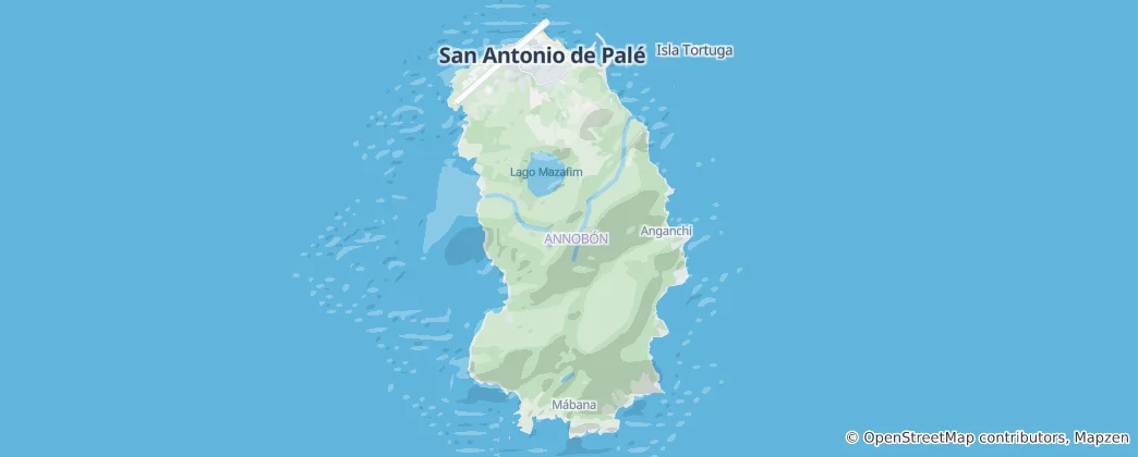 Map of Annobón
