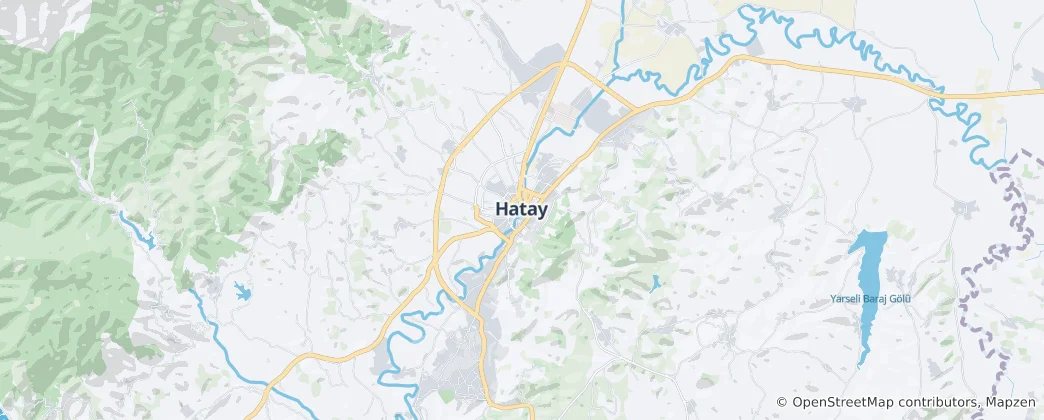 Mappa di Antiochia
