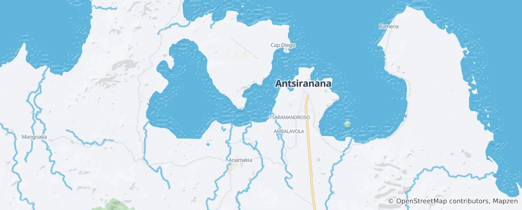 Antsiranana I Haritası